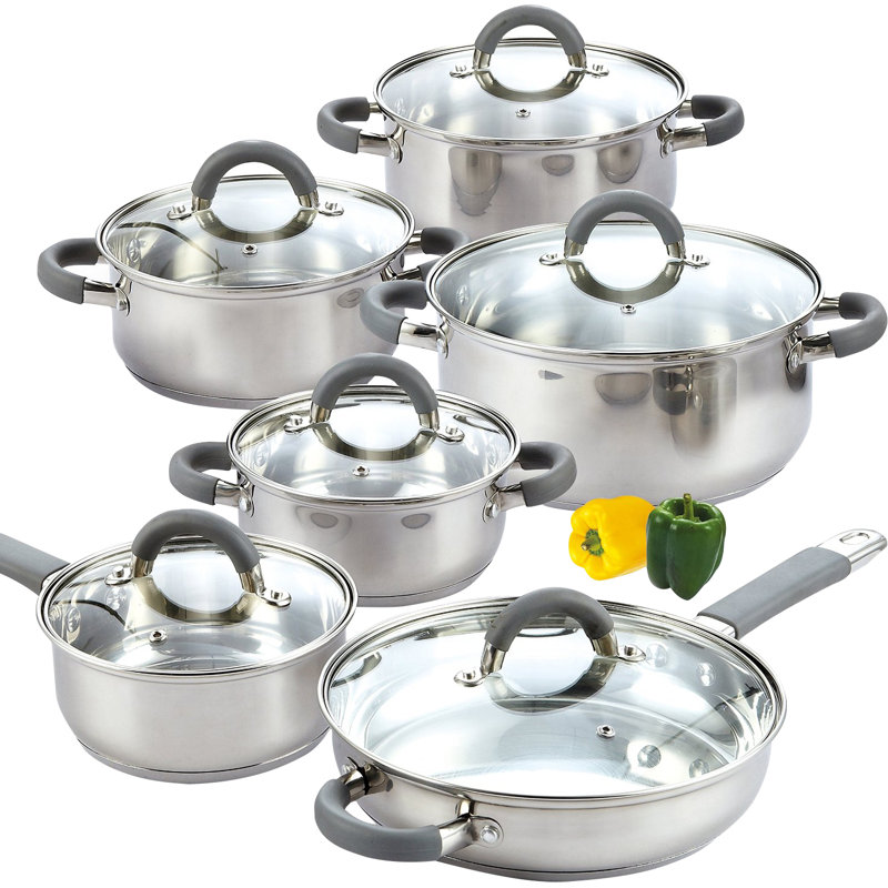 stainless steel kitchenware set